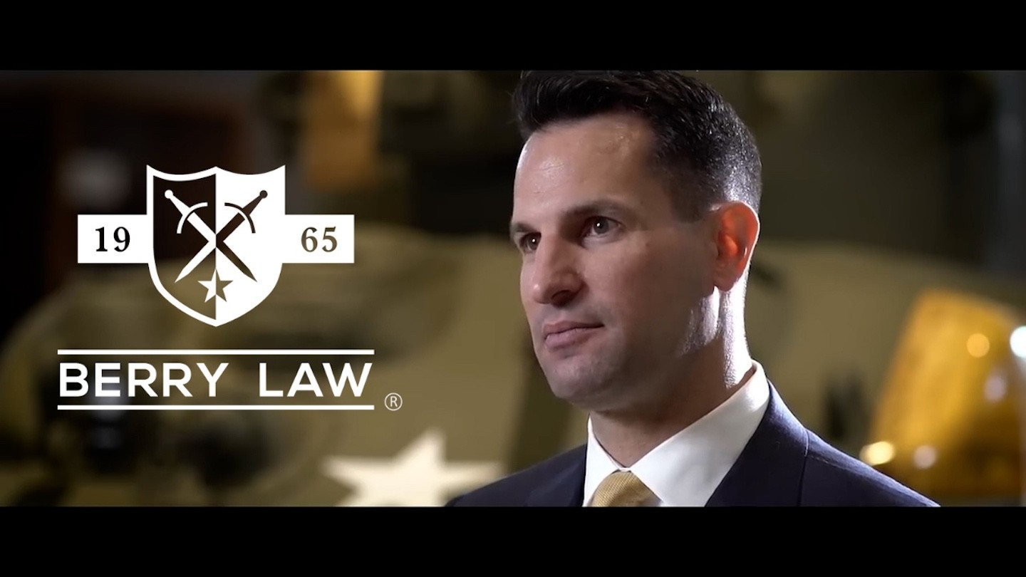 berry law youtube thumbnail of logo and john s berry jr